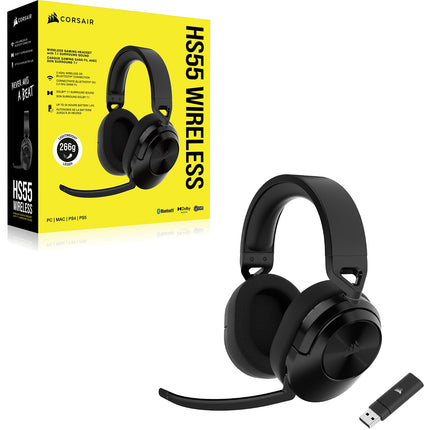 Casque gamer CORSAIR HS55 Wireless Carbon