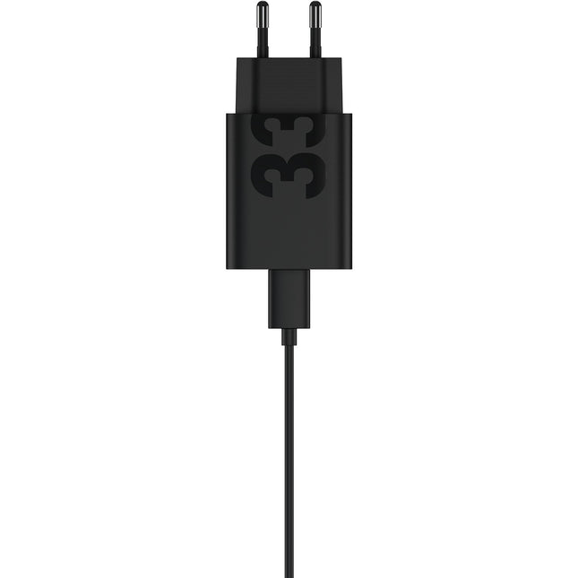 Chargeur + câble MOTOROLA 33W Noir