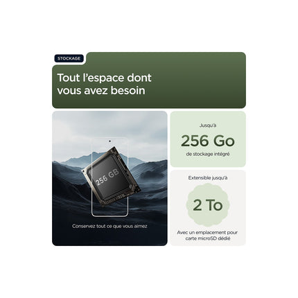 Smartphone MOTOROLA G56 Vert 256Go 5G