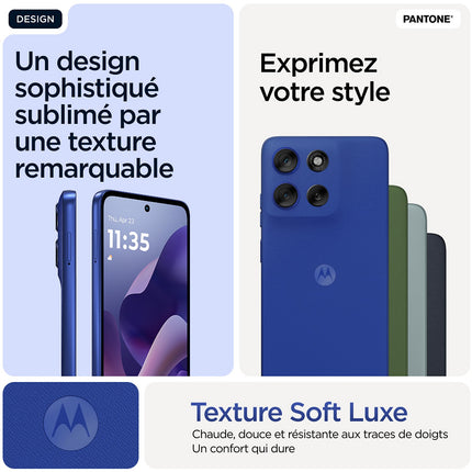 Smartphone MOTOROLA G56 Bleu 256Go