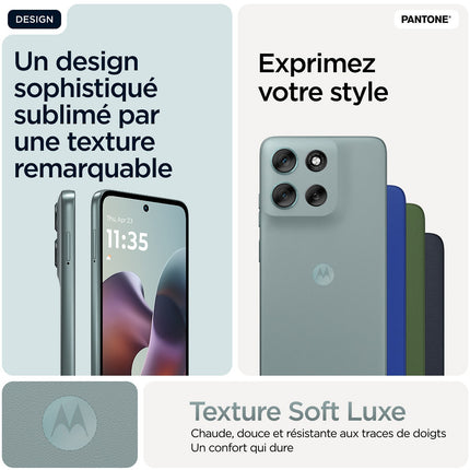 Smartphone MOTOROLA G56 Gris Ciel 256Go 5G