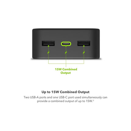 Batterie externe MOPHIE 20000 mAh Power Delivery USB-C et USB-A