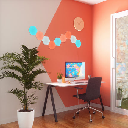 Panneaux lumineux NANOLEAF Shapes Hexagons Kit - 9pcs