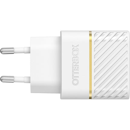 Chargeur USB C OTTERBOX USB-C 20W + Cable Lightning blanc