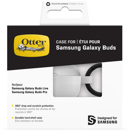 Coque OTTERBOX Galaxy Buds Live/Pro blanc/transparent