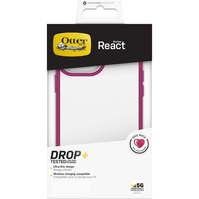 Coque OTTERBOX iPhone 13 Pro Max React rose