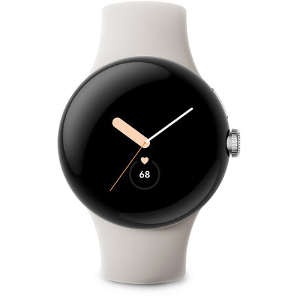 Montre connectée GOOGLE Pixel Watch Acier Arg/Bracelet Galet BT