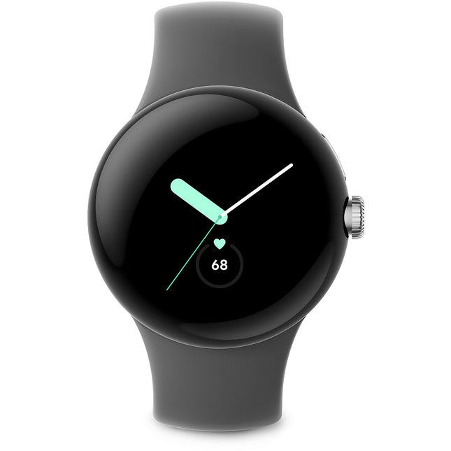 Montre connectée GOOGLE Pixel Watch Acier Arg/Brac Charbon 4G
