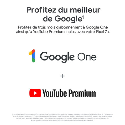 Smartphone GOOGLE Pixel 7a Ocean 5G Reconditionné