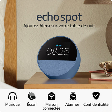Assistant vocal AMAZON Echo Spot 2024