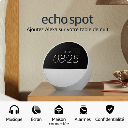 Assistant vocal AMAZON Echo Spot 2024