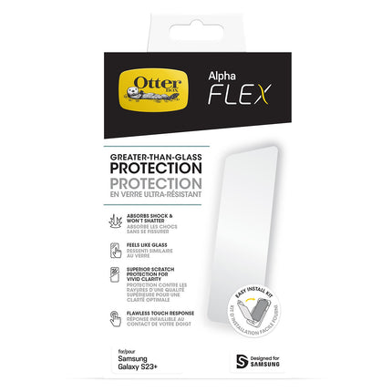 Protège écran OTTERBOX Samsung S23+ Alpha Flex Anti-Microbial