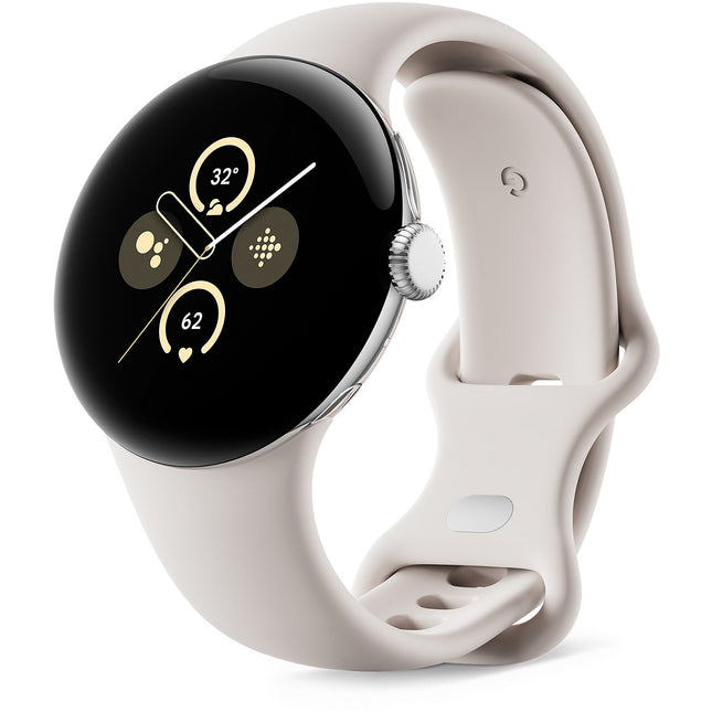 Montre connectée GOOGLE Pixel Watch 2 Argent Poli/Porcelaine BT