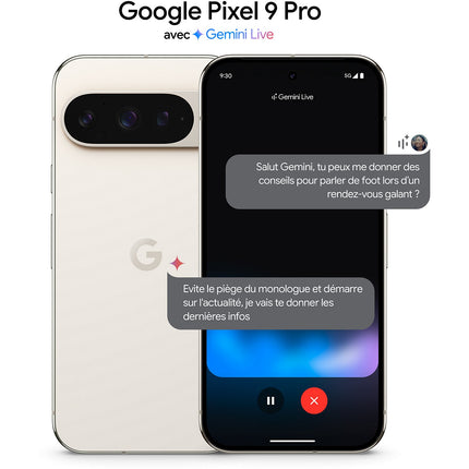 Smartphone GOOGLE Pixel 9 Pro Porcelaine 128Go Reconditionné