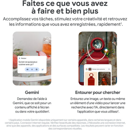 Smartphone GOOGLE Pixel 9 Pro XL Quartz Rose 256Go Reconditionné