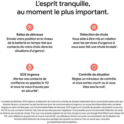 Montre connectée GOOGLE Pixel Watch 4 4
