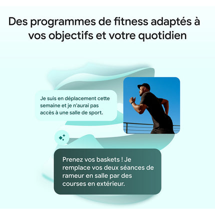 Bracelet connecté GOOGLE Fitbit Air Brume