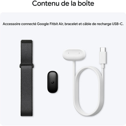 Bracelet connecté GOOGLE Fitbit Air Brume