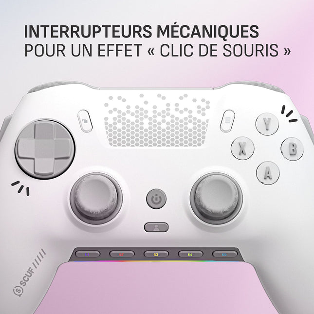 Manette SCUFGAMING Envision HE Wireless Controller - White