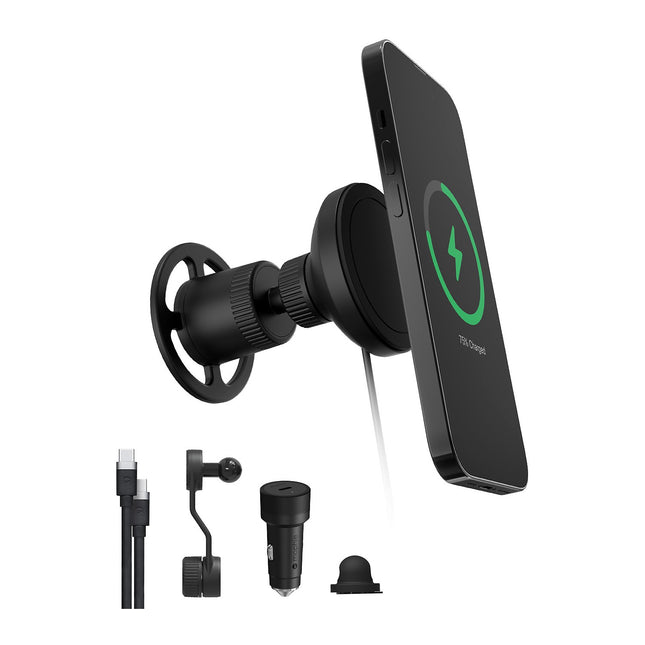 Chargeur allume-cigare MOPHIE Qi 2 sans fil pour voiture