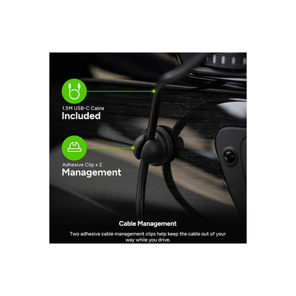 Chargeur allume-cigare MOPHIE Qi 2 sans fil pour voiture