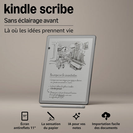 Bloc-notes numérique AMAZON Kindle Scribe 16go 2026 graphite