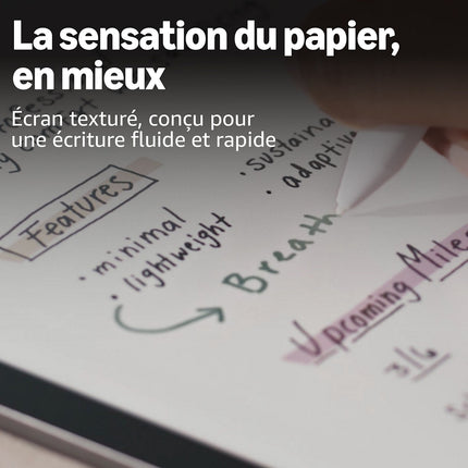 Bloc-notes numérique AMAZON Kindle Scribe Colorsoft 32 go 2026 graph