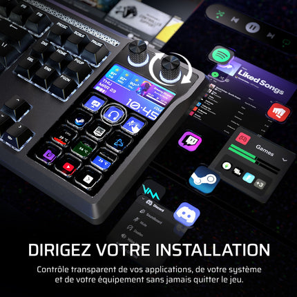 Clavier gamer CORSAIR GALLEON 100 SD intégré Stream Deck