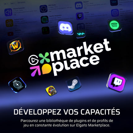 Clavier gamer CORSAIR GALLEON 100 SD intégré Stream Deck