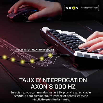 Clavier gamer CORSAIR CLIPPER PRO MINI 60 Hall