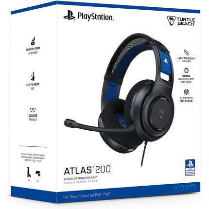 Casque gamer TURTLE BEACH Atlas 200 PS5