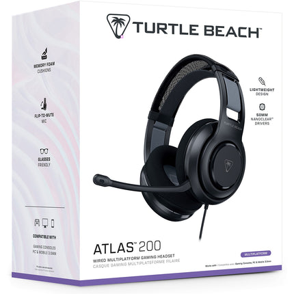 Casque gamer TURTLE BEACH Atlas 200 Noir