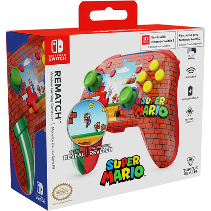 Manette TURTLE BEACH Mario Bricks Reveal