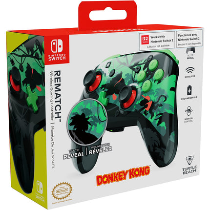 Manette TURTLE BEACH Rematch Wireless Donkey Kong Reveal