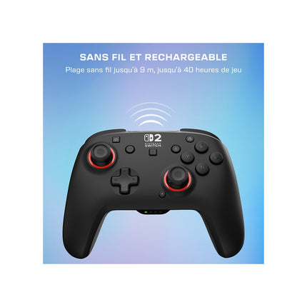 Manette TURTLE BEACH Rematch Wireless Noir Switch2