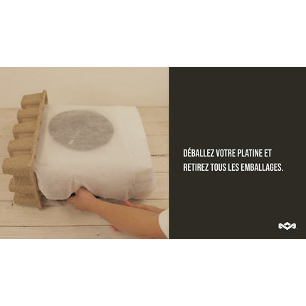 Platine vinyle MARLEY Platine Rise-up turntable