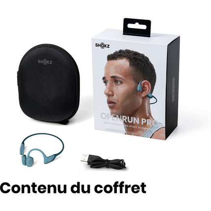 Casque SHOKZ OpenRun Pro Bleu