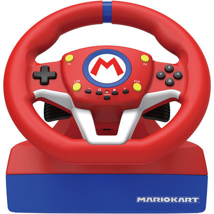Volant + Pédalier HORI Pro Mini Mario Kart Switch