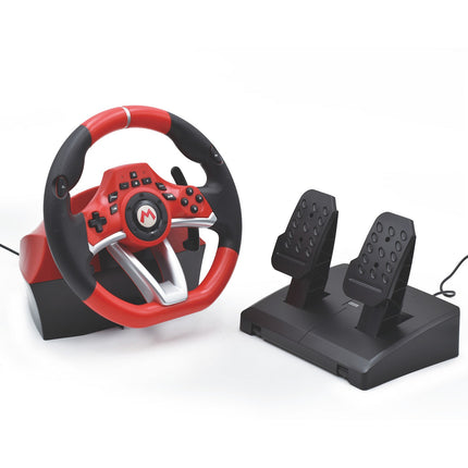 Volant + Pédalier HORI Pro Deluxe Mario Kart Switch