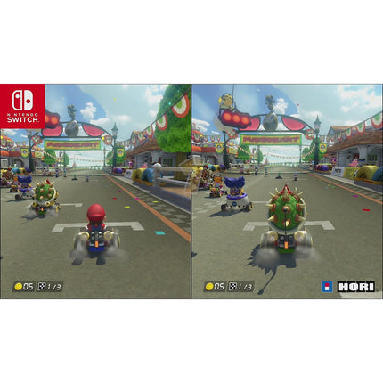 Volant + Pédalier HORI Pro Deluxe Mario Kart Switch