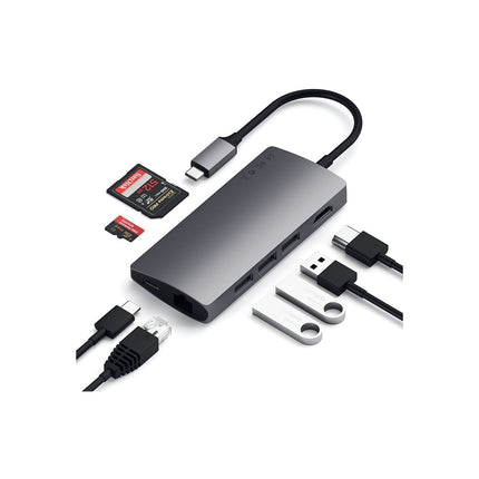 Hub USB C SATECHI USB-C/multiports 8 en 1