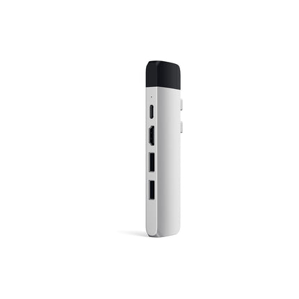 Hub SATECHI USB-C Pro + Ethernet/4K Hdmi silver