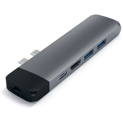 Hub SATECHI USB-C Pro + Ethernet/4K Hdmi gris