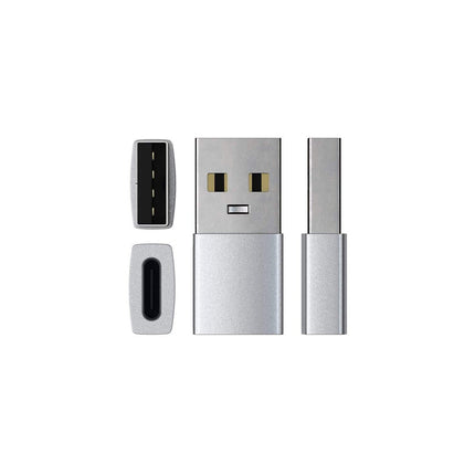 Adaptateur USB SATECHI USB-A vers USB-C silver