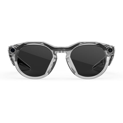 Lunettes connectées META Oakley HSTN Full Clear Tansitions Gs Gris