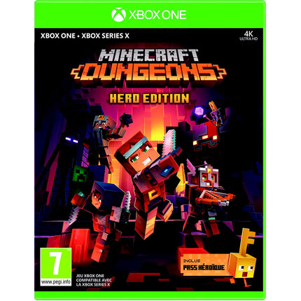 Jeu Xbox MICROSOFT Minecraft dungeons hero edition
