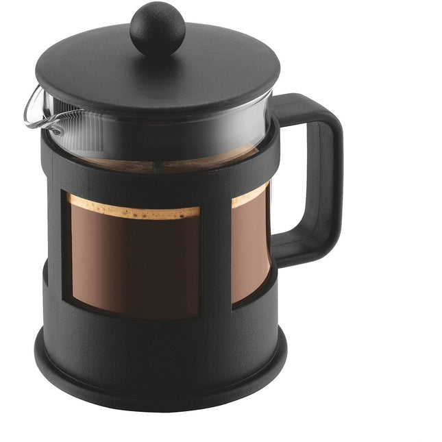 Cafetière à piston BODUM KENYA à piston 4 tasses 0.5L noir