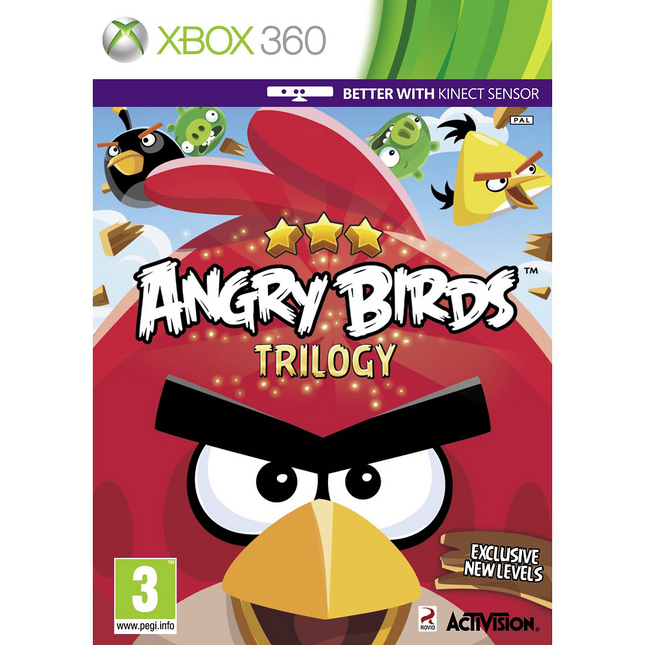 Jeu Xbox 360 ACTIVISION Angry Birds Trilogie