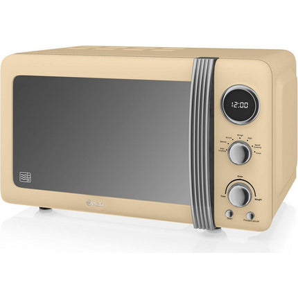 Micro ondes SWAN Retro Micro-ondes 20L, SM22030CNEU, 800W
