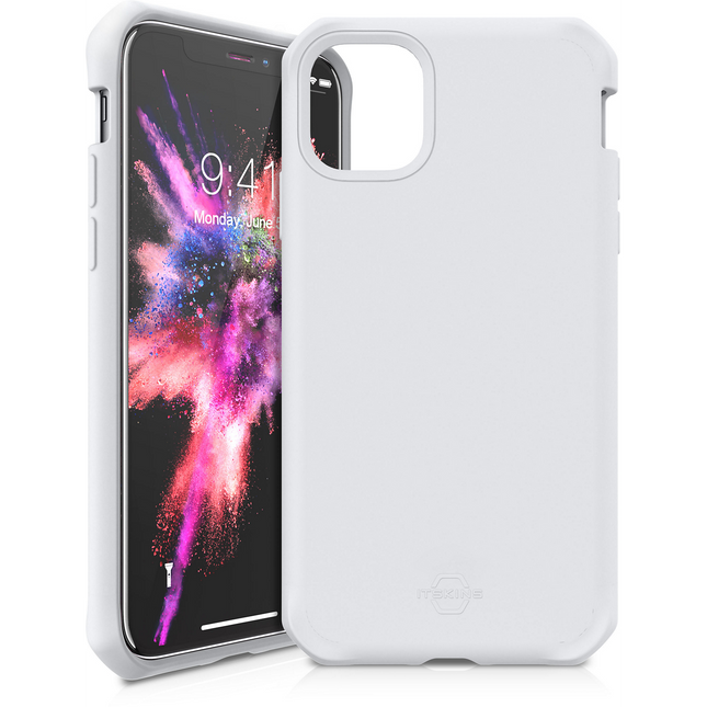 Coque ITSKINS iPhone 11 Pro Hybrid blanc